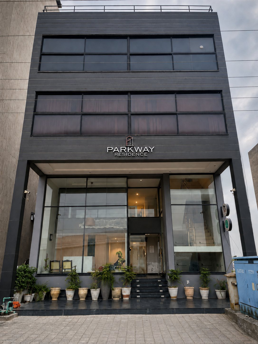 Parkway Residence building entrance