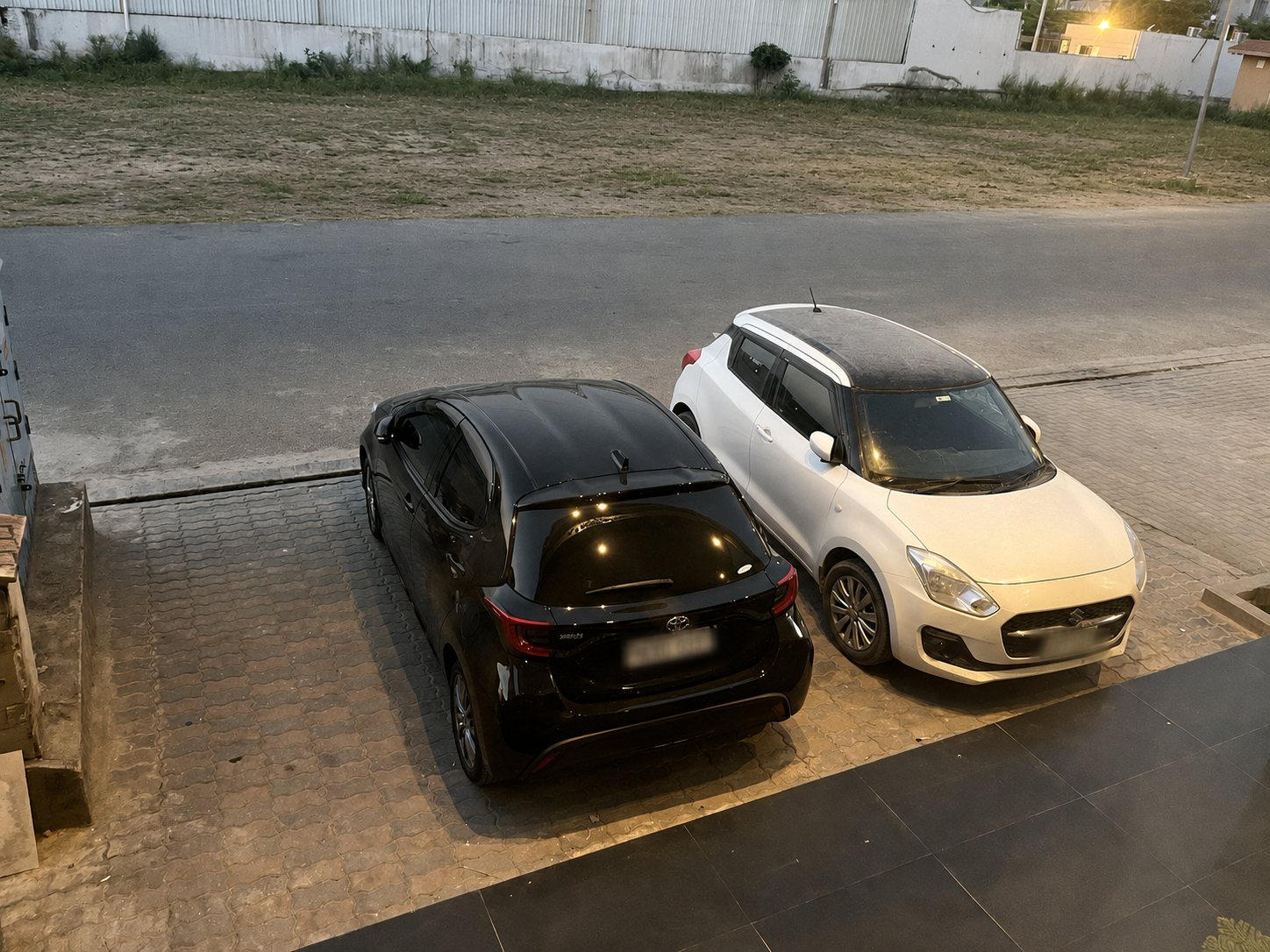 Parking area at Parkway Residence