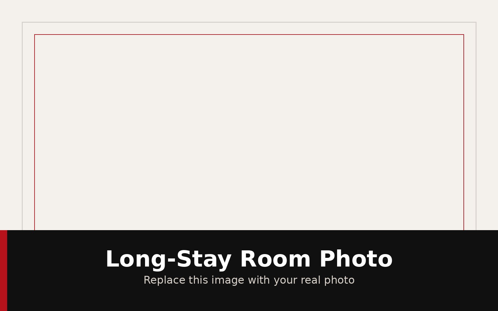 Long-term room placeholder