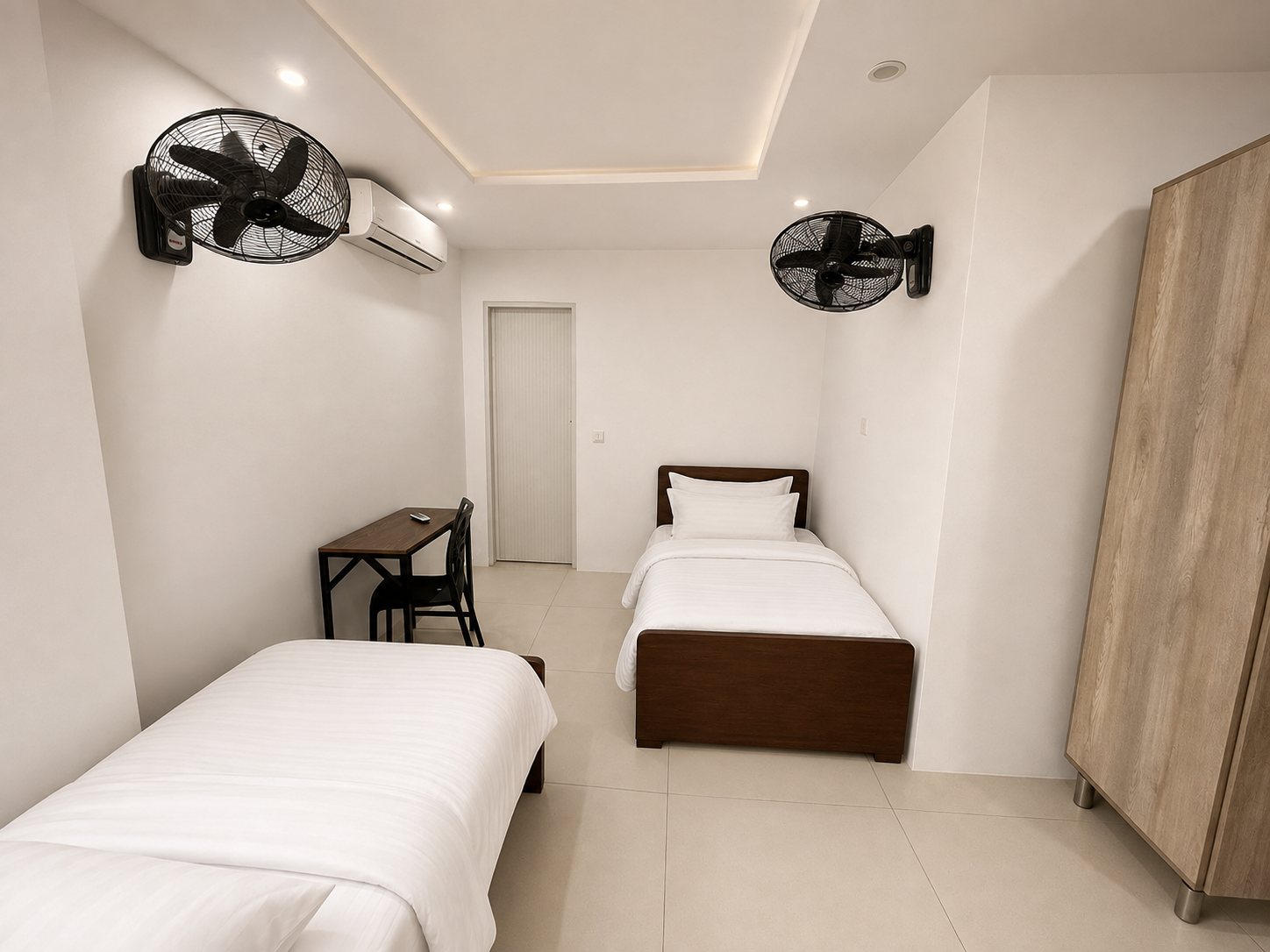 Representative twin long-term room